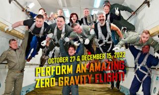 Zero Gravity flight in October 27 and December 15, 2022!