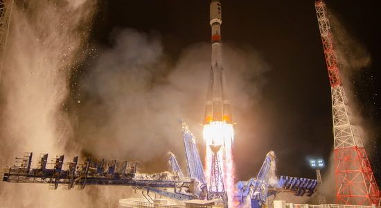 The Soyuz-2.1b rocket was launched from Plesetsk Cosmodrome