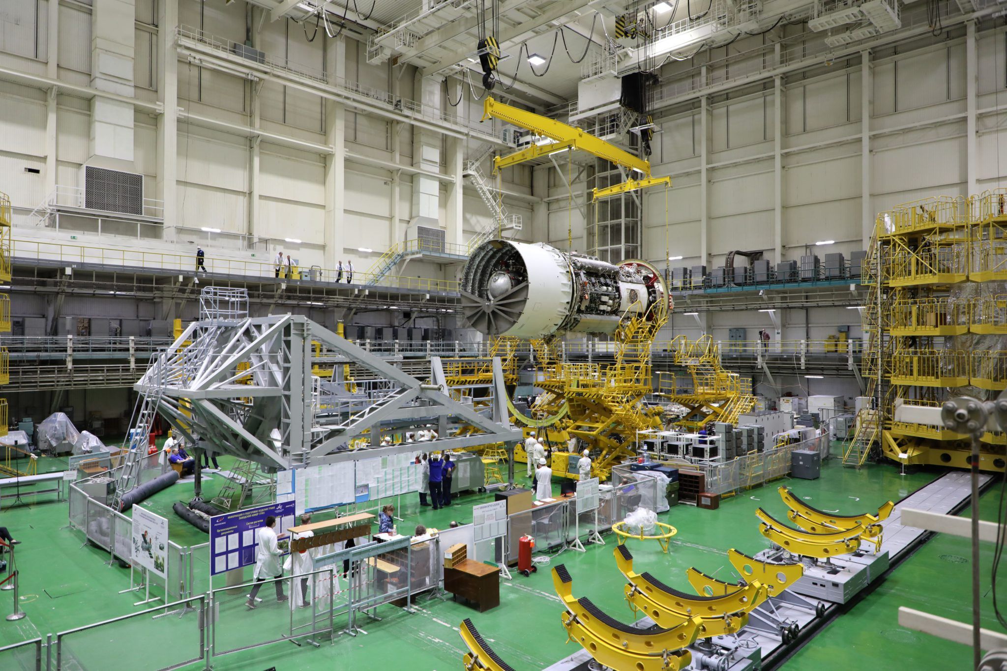 Ground-based Testing of Nauka Research Module | Russian Space News